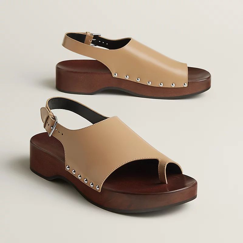 Hermès Klay clog - Image 1
